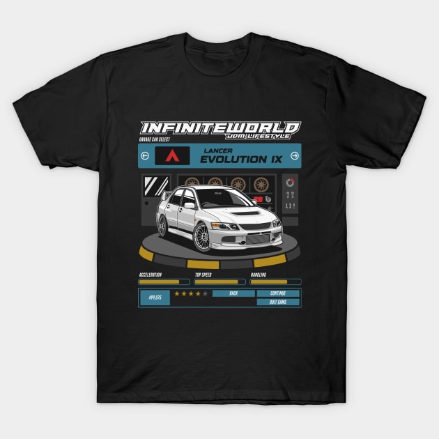 Evo 9 T-Shirt by squealtires